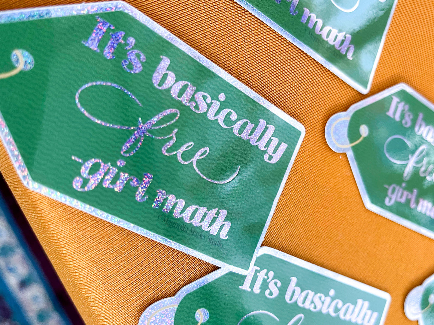 Girl Math sticker - basically free