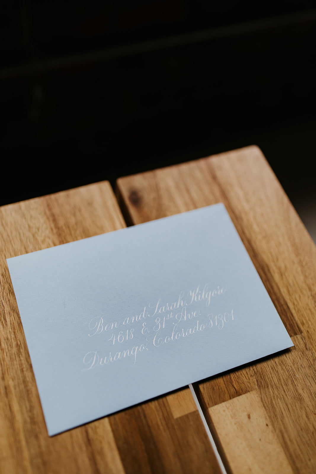 Calligraphy Envelope Addressing