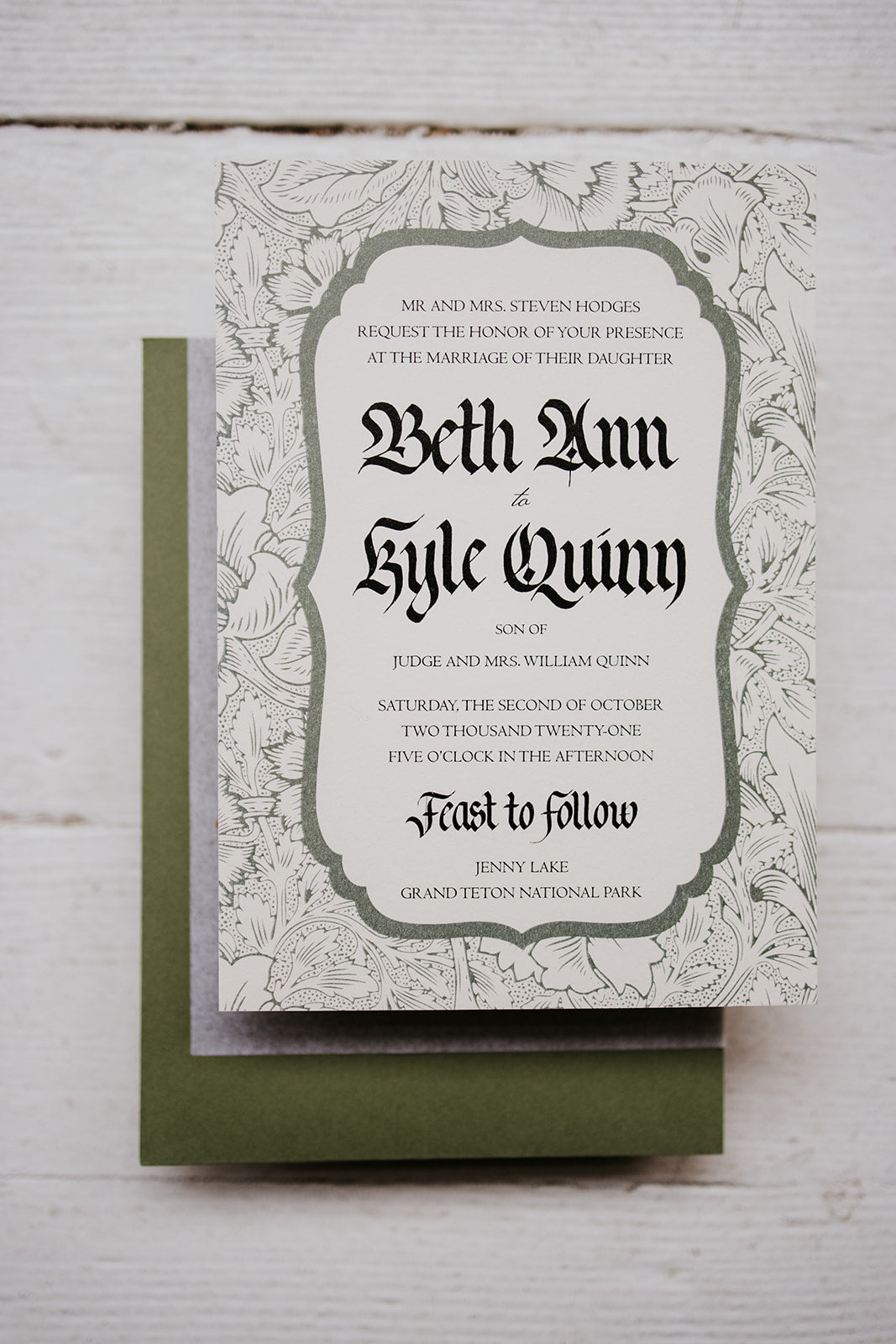 Print-Ready Calligraphy
