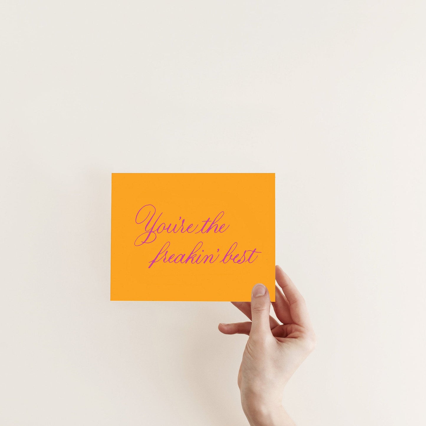 Freakin' Thank You Card