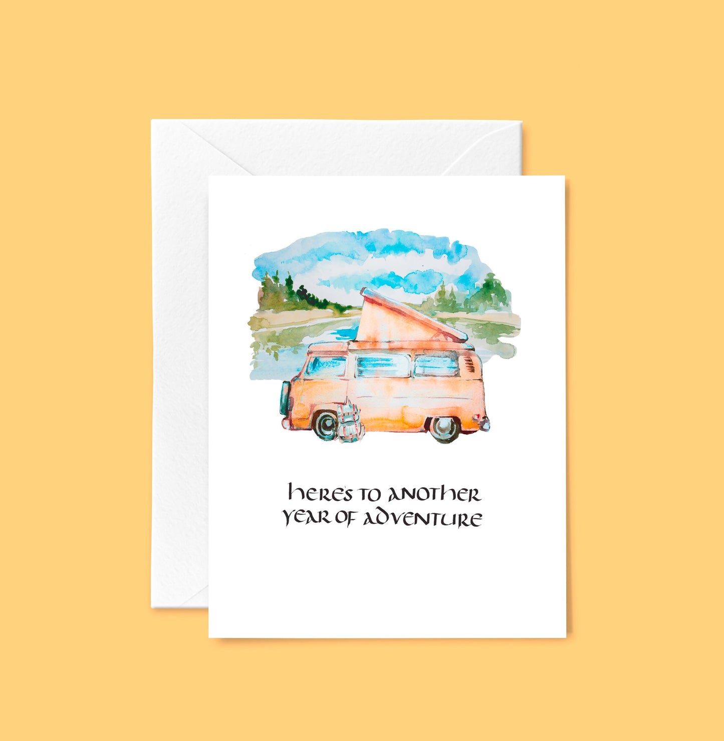 Adventure Van Birthday Card