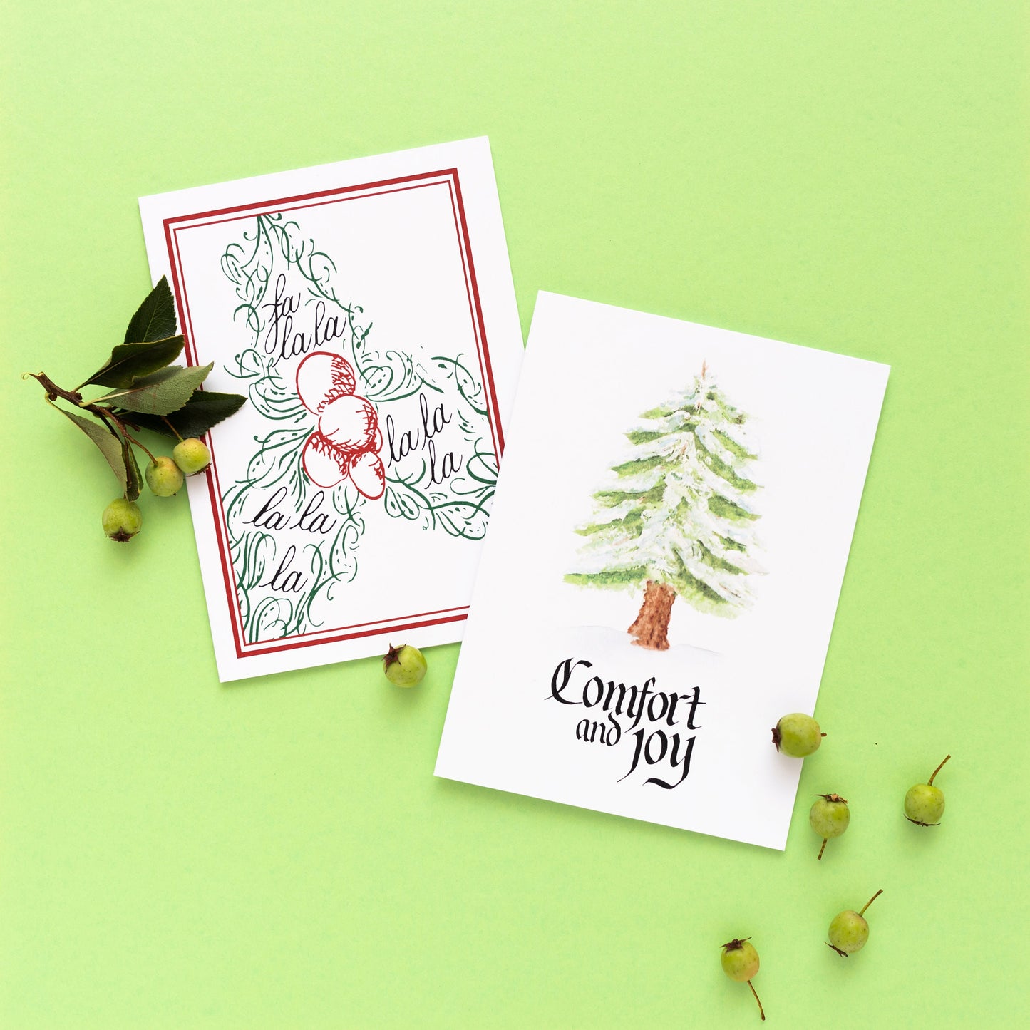 Fa La La Holiday Cards