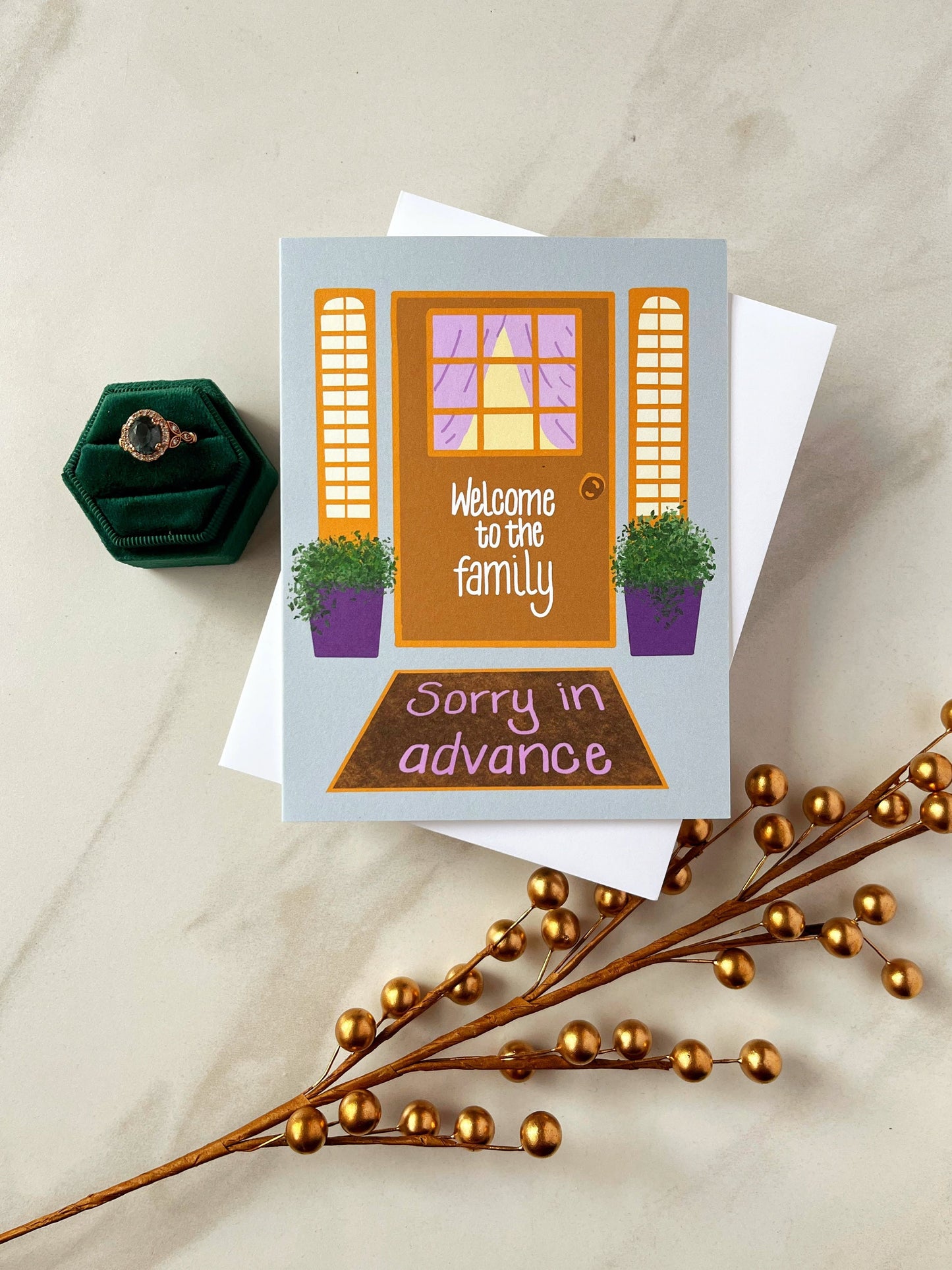 InLaws Wedding Card