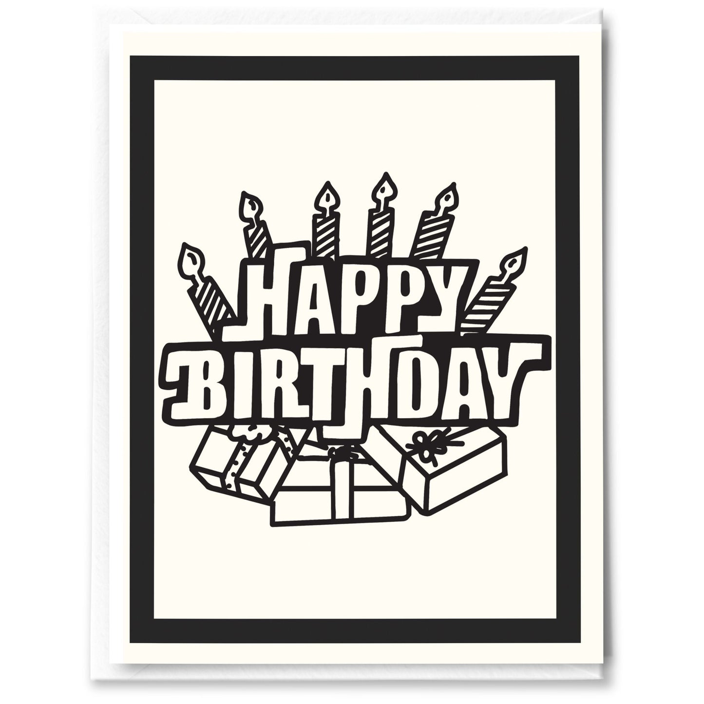 Comic Happy Birthday Card