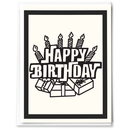 Comic Happy Birthday Card