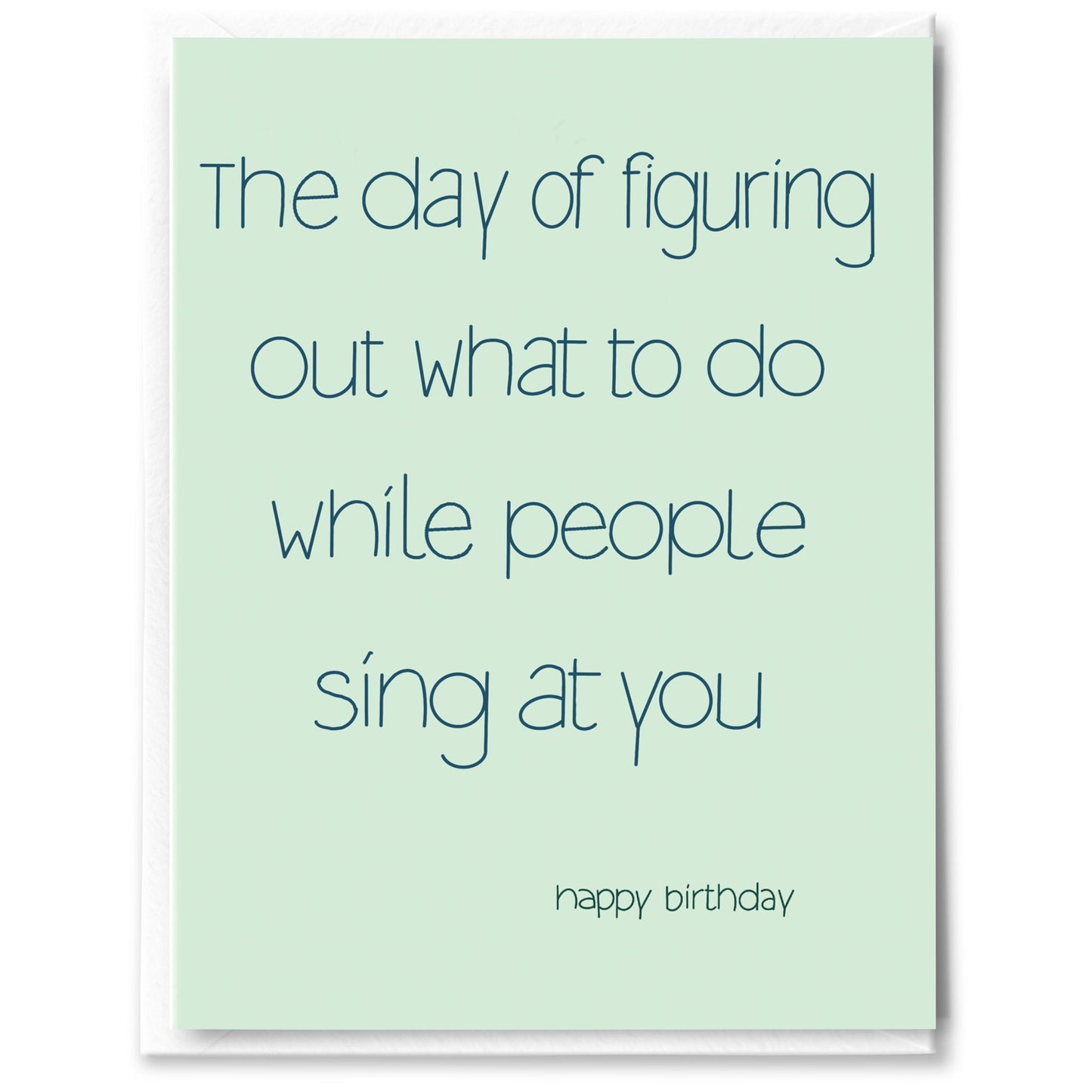 Awkward Birthday Card