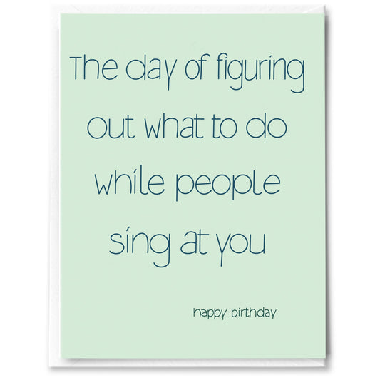 Awkward Birthday Card