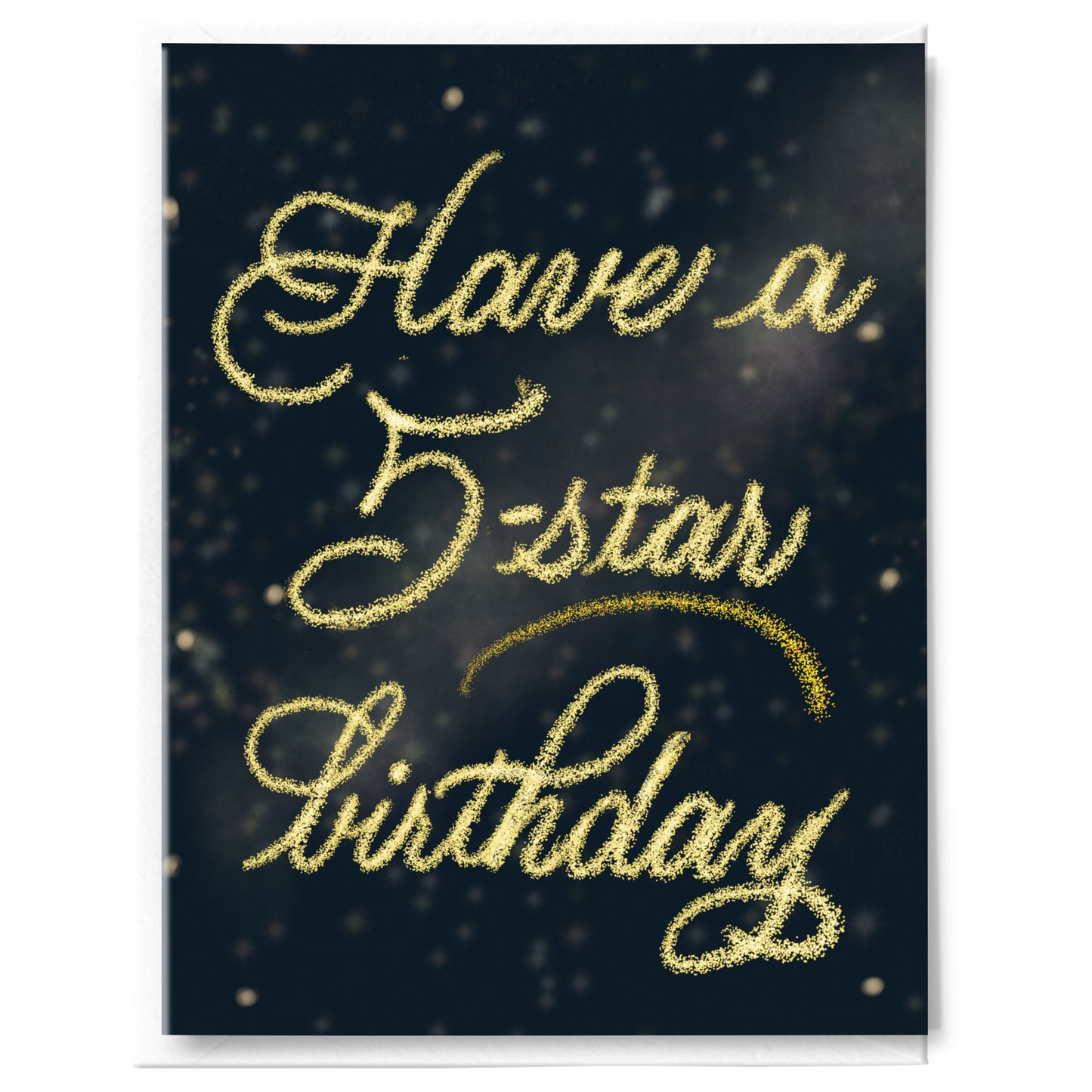 5 star forest brithday card
