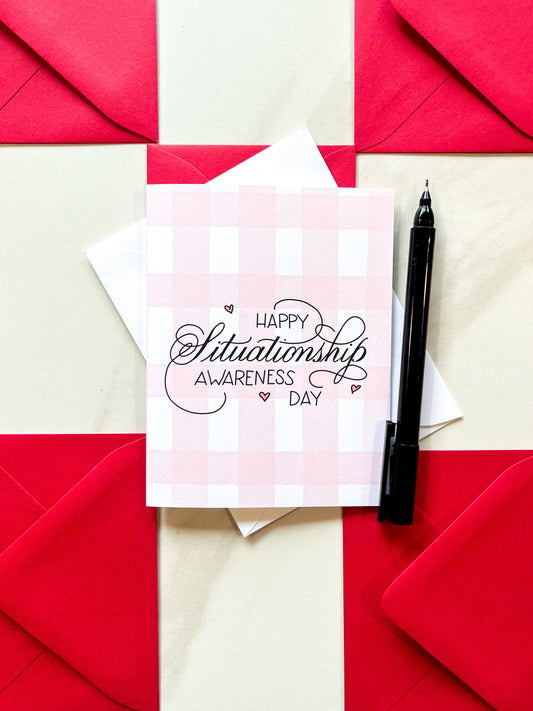 Situationship valentine card