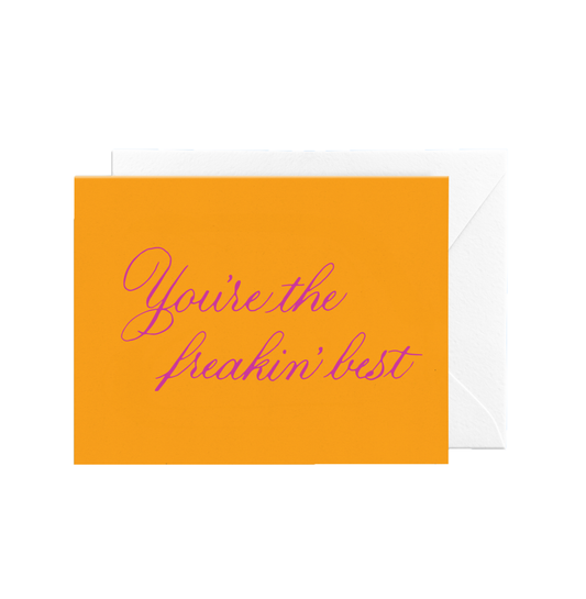 Freakin' Thank You Card