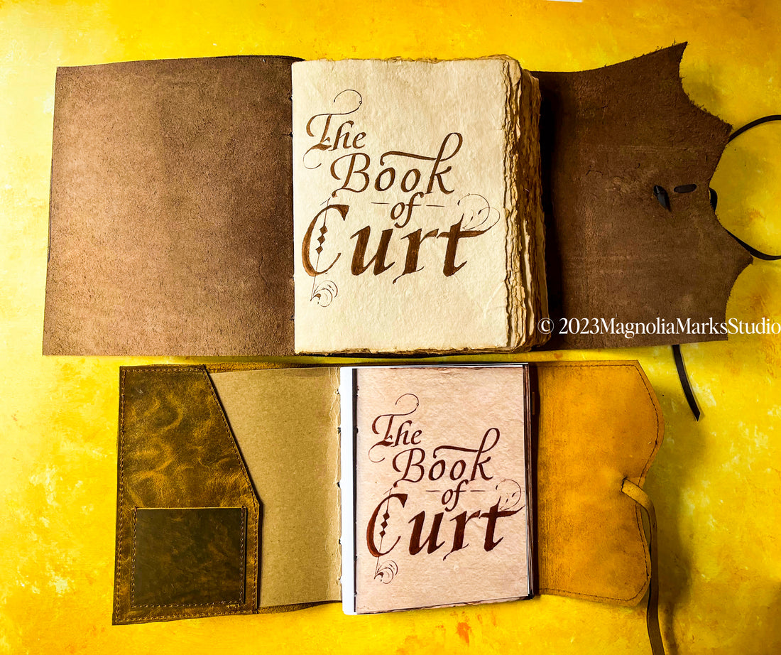 Everett Custom Calligraphy: Book of Curt