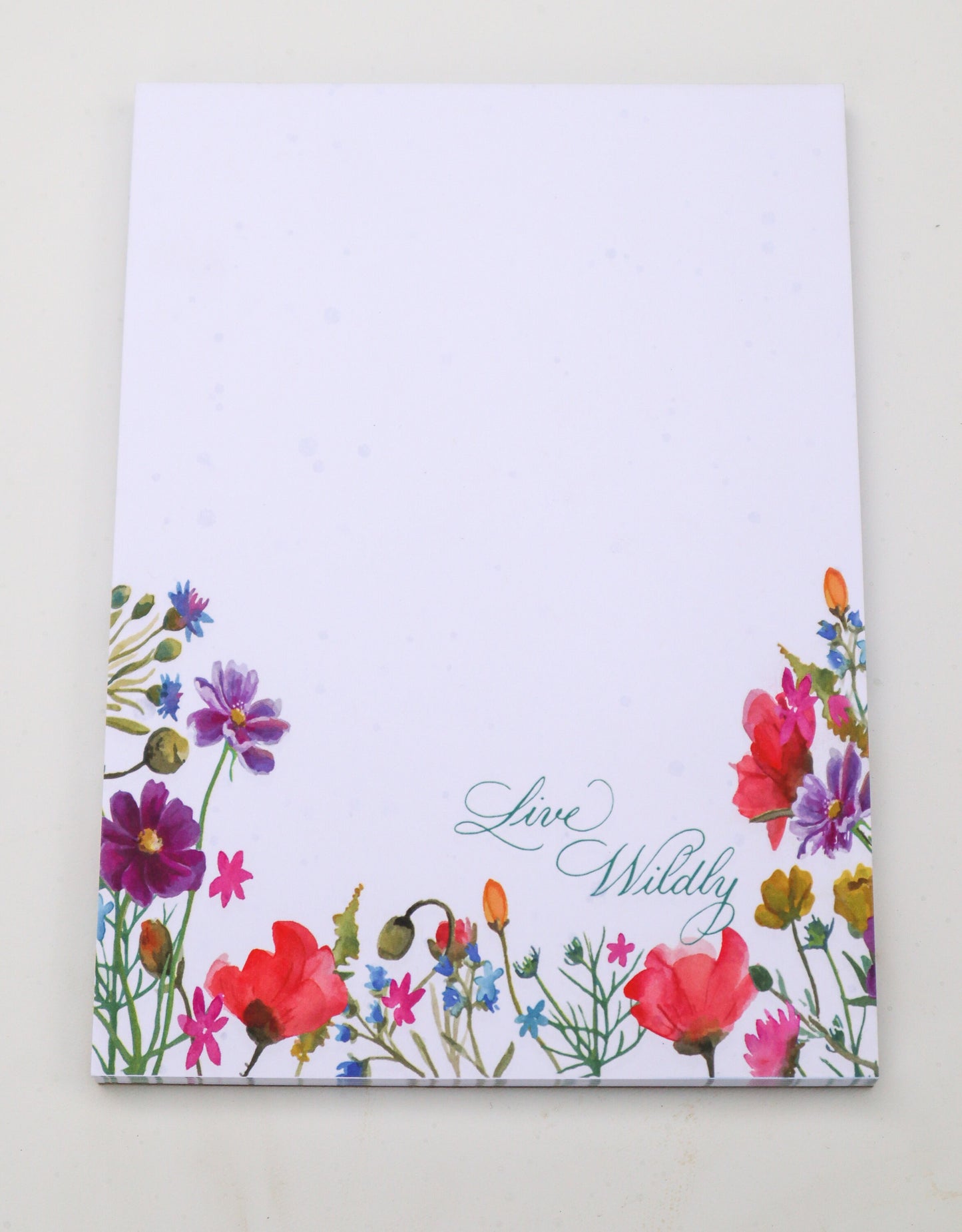 Floral Wildflower Notepad