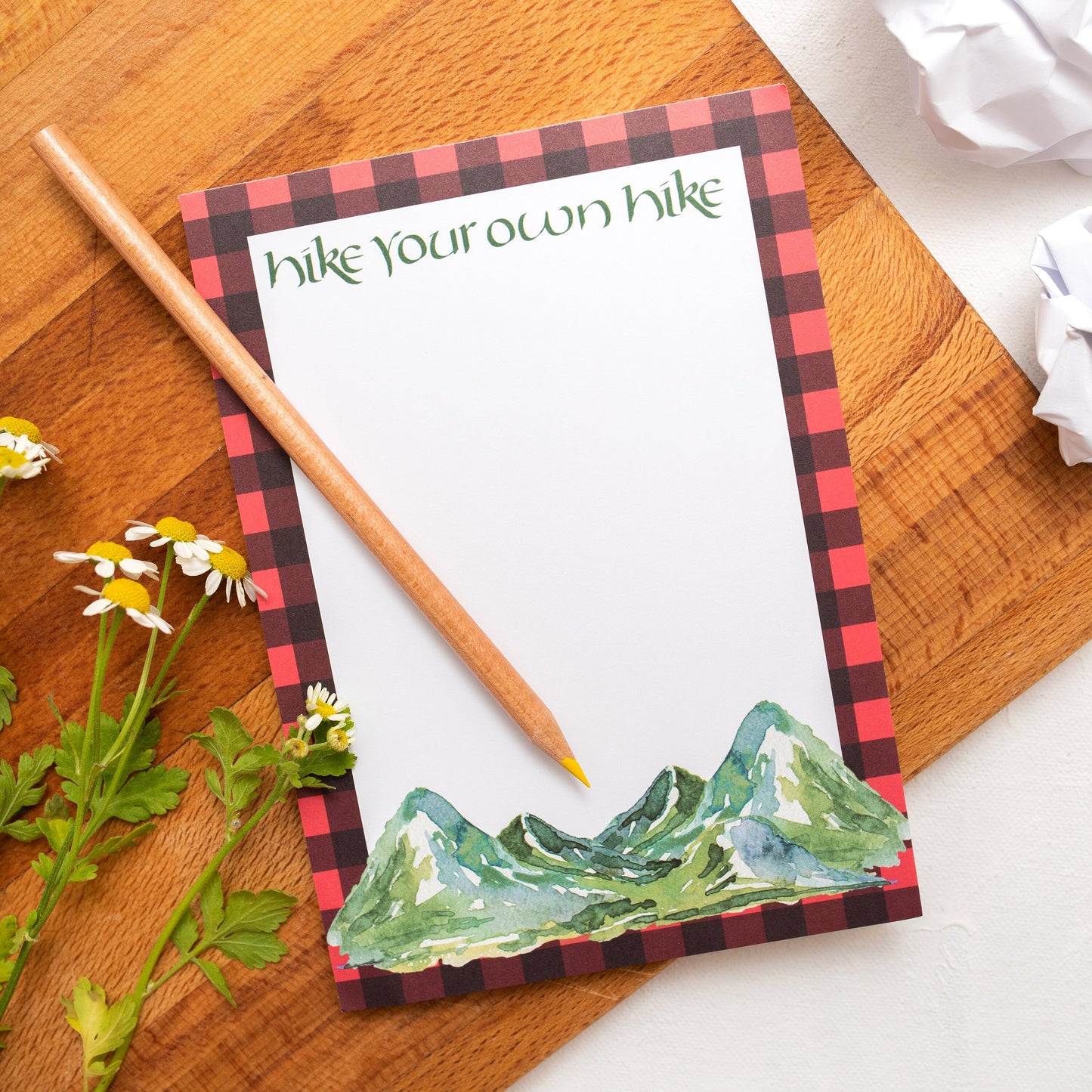 Hike Your Own Hike Notepad