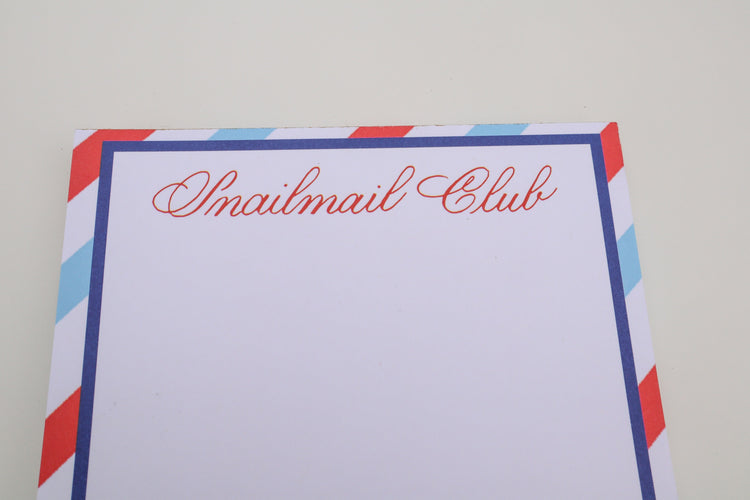 Snailmail Club Notepad