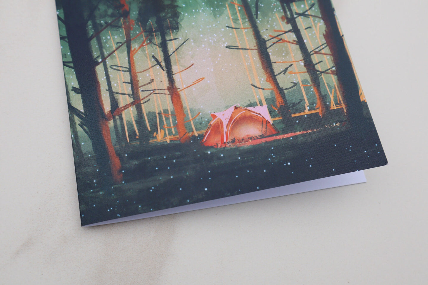 In-Tents Camping Birthday Card