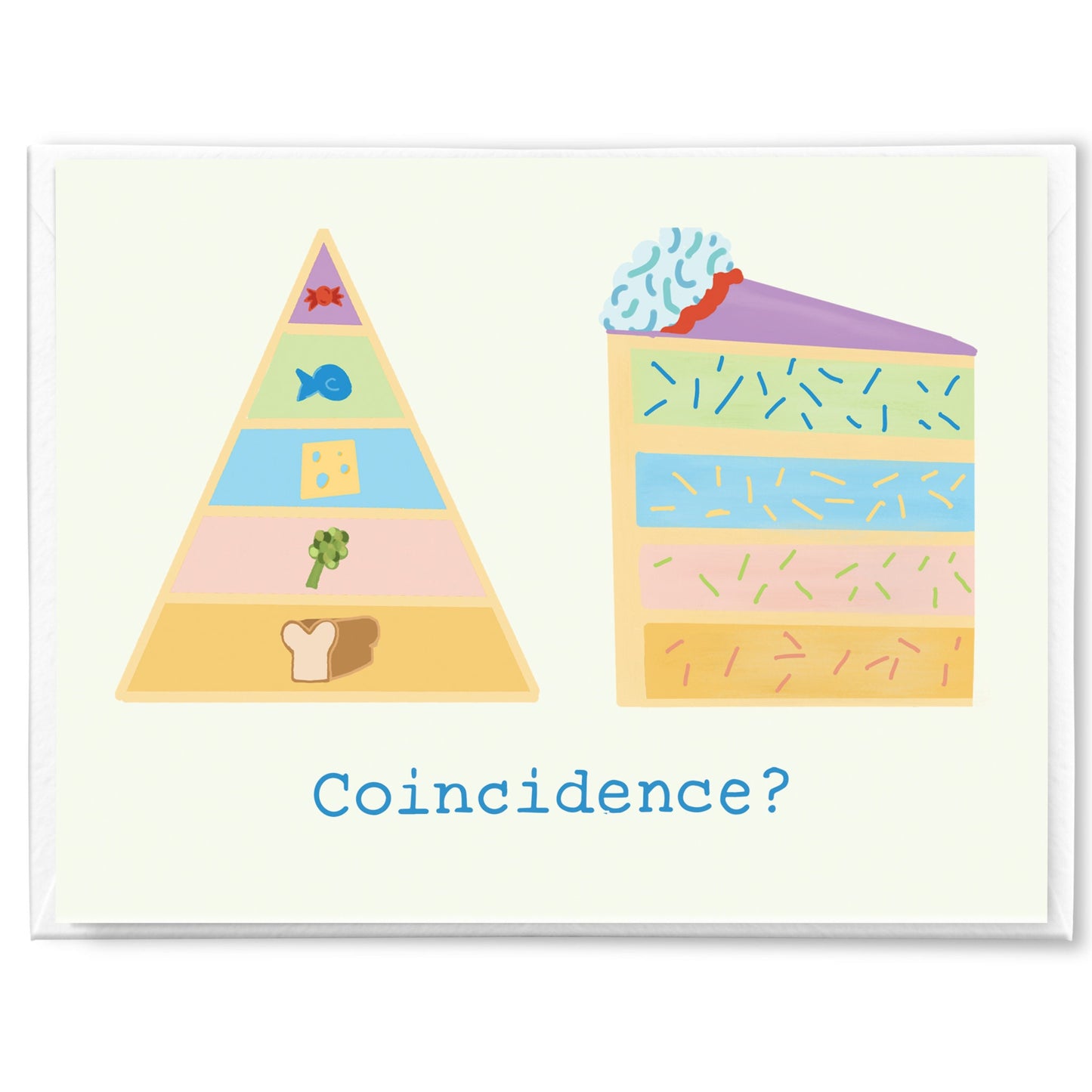 Coincidence Birthday card