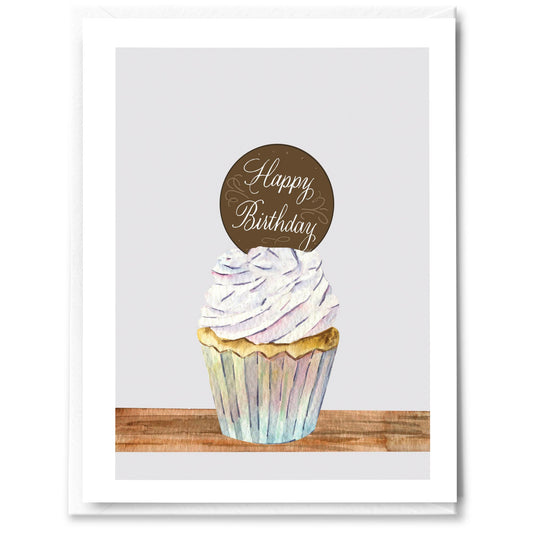 Birthday Cupcake Card