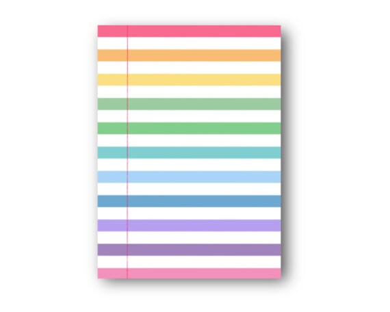 To Hue Rainbow Notepad