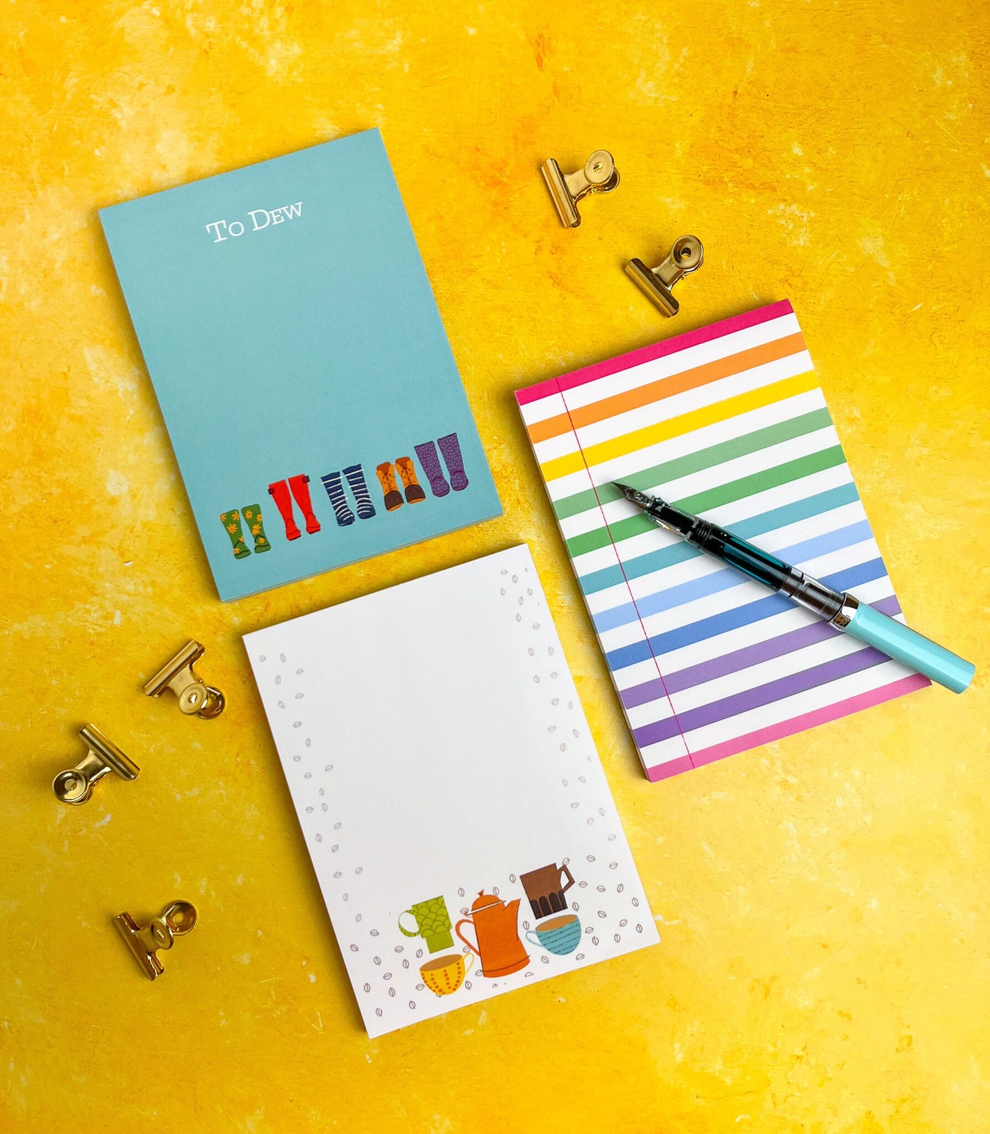 To Hue Rainbow Notepad