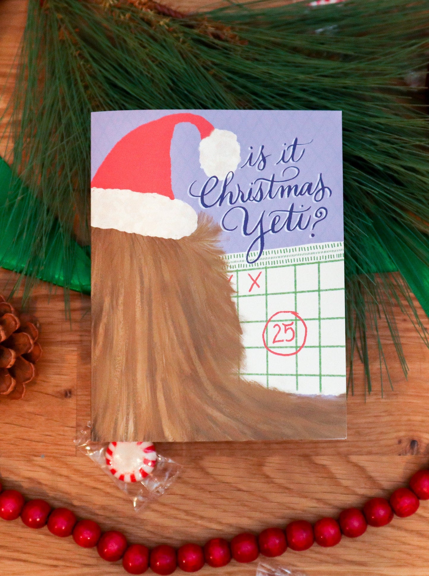 Bigfoot Sasquatch Christmas Cards, is it Christmas Yeti