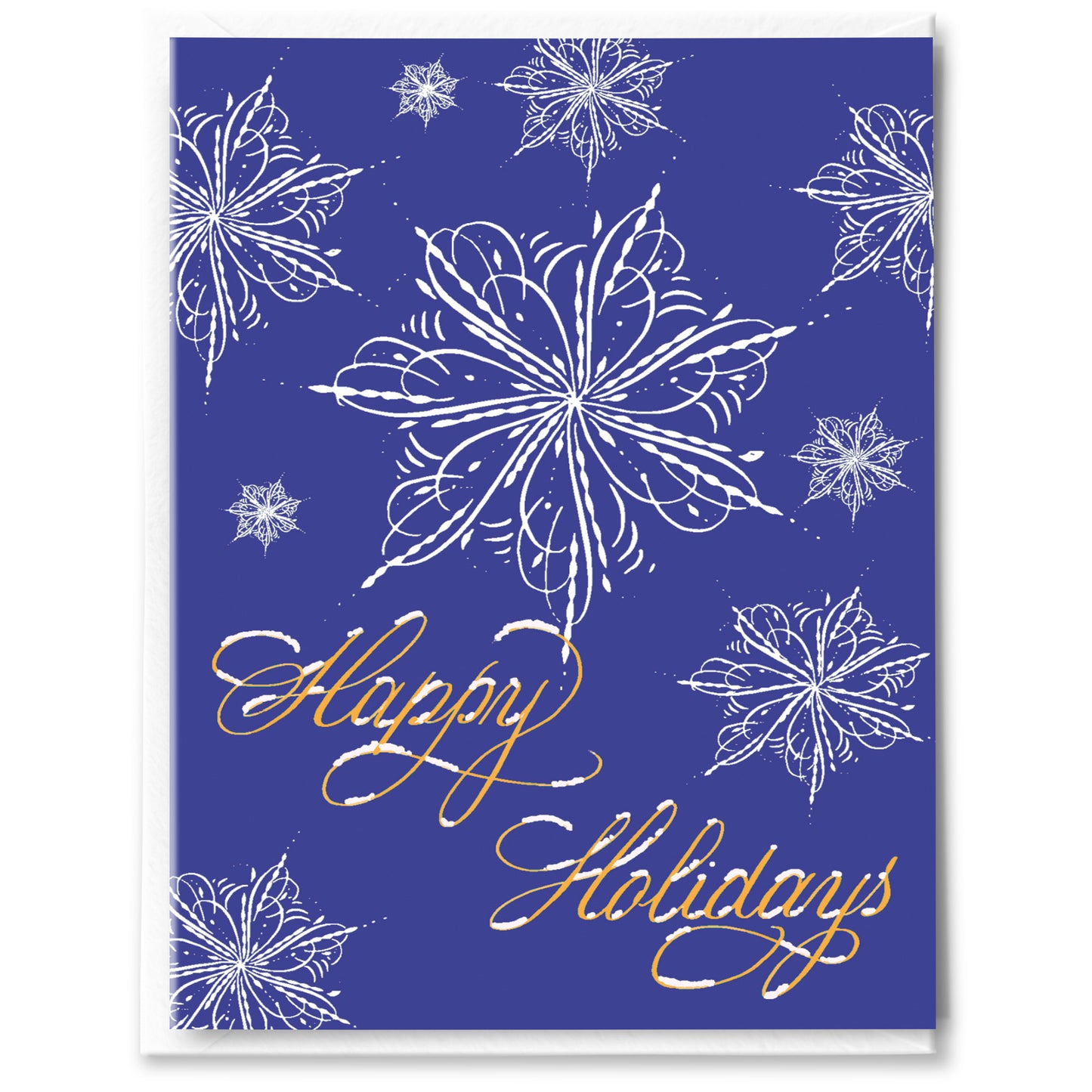 Snowy Holidays Card